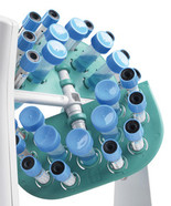 Accessoires plateau tournant pour rotateur Revolver Mixer, 10 tubes de centrifugation 15 ml et 16 tubes pour prélèvements sanguins 5/7 ml