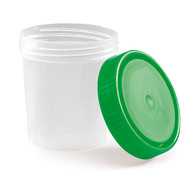 Sample beakers with green screw-cap closure, 100 unit(s)