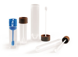 Test tubes with spoon with screw-cap closure, sterile, 15 ml
