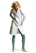 Women’s lab coat 1699 Mixed fabric, Women's size: 46