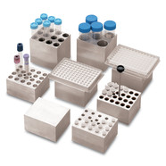 Accessories interchangeable block for centrifuge tubes (Falcon<sup>&reg;</sup>), Suitable for: 5 centrifuge tubes 50 ml