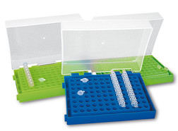 PCR-rack ROTILABO<sup>&reg;</sup>, blauw, 1 stuks