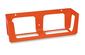 Wall mount for first-aid kit, orange