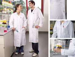 Lab coat SEKUROKA<sup>&reg;</sup> for men length 120 cm, Men's size: 46