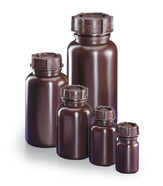 Wide mouth bottle brown, 250 ml