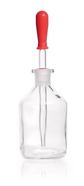 Dropper bottle with pipette Clear glass, 100 ml