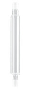 Column Hempel type with fused-on glass shell, 800 mm, 29/32
