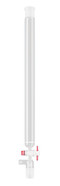 Chromatographie-Säulen mit Fritte, NS-Kern und Absauganschluss GL 18, 280 ml, 30 mm, 400 mm