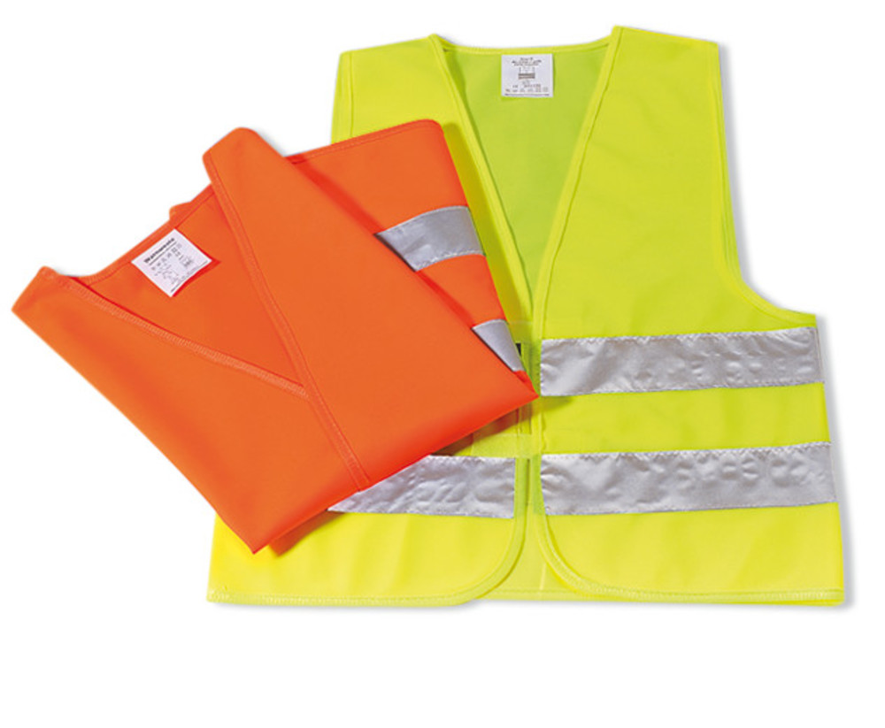 Entweg Reflective Safety Vest LA-2018 Reflective High Visibility Bright Neon Color Breathable Vest with Reflective Strips for Construction sanitation Worker Roadside Emergency S Size 