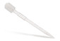 Pasteur pipettes with folding bellows graduated, 1.5 ml, 134 mm