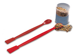 Spoon spatulas plastic, 1.5 ml, 180 mm