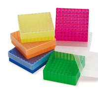 Storage box ROTILABO<sup>&reg;</sup> for 1.5 ml autosampler vials (ND8–ND11), green