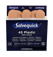 Navulverpakking Salvequick<sup>&reg;</sup> pleister Plastic, waterbestendig 6036