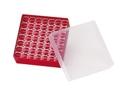 Boîte de rangement ROTILABO<sup>&reg;</sup> pour flacons d’échantillonnage 4 ml (ND13)