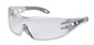 Safety glasses pheos, colourless, black, green, 9192-225