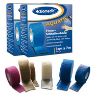 Quick dressing Actiomedic<sup>&reg;</sup> AQUATIC Roll size: 3 cm x 7 m, blue
