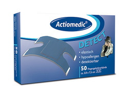 Pflaster Actiomedic<sup>&reg;</sup> Detect elastisch, Pflasterstrips, 72 x 19 mm