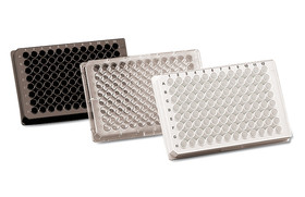 Mikrotiterplatten cellGrade&trade; F-Boden (transparent) steril, weiß