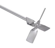 Stirring blades Propeller, 4-winged, 540 mm, 8 mm, 100 mm, 800 rpm