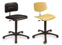 Office chair standard model Beech, Glides, 400 to 600 mm