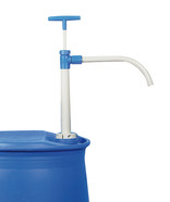 Barrel pump PP with discharge elbow, 1340 mm