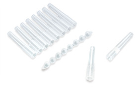 Accessoires Tubes en rack (barettes de 8) pour systèm de microtubes BioTube&trade;