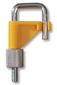 Tube clamp coloured, Suitable for: Tube external &#216; of up to 15 mm, yellow