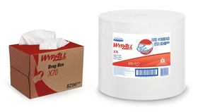 Reusable wipes WYPALL<sup>&reg;</sup> X70 Pre-perforated wipes on a roll, 8384, 500 wipes