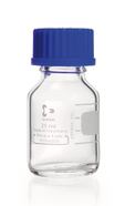 Screw top bottle DURAN<sup>&reg;</sup> clear glass with PP screw cap, 25 ml