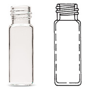 Sample vials ROTILABO<sup>&reg;</sup> 4 ml with thread, Clear glass
